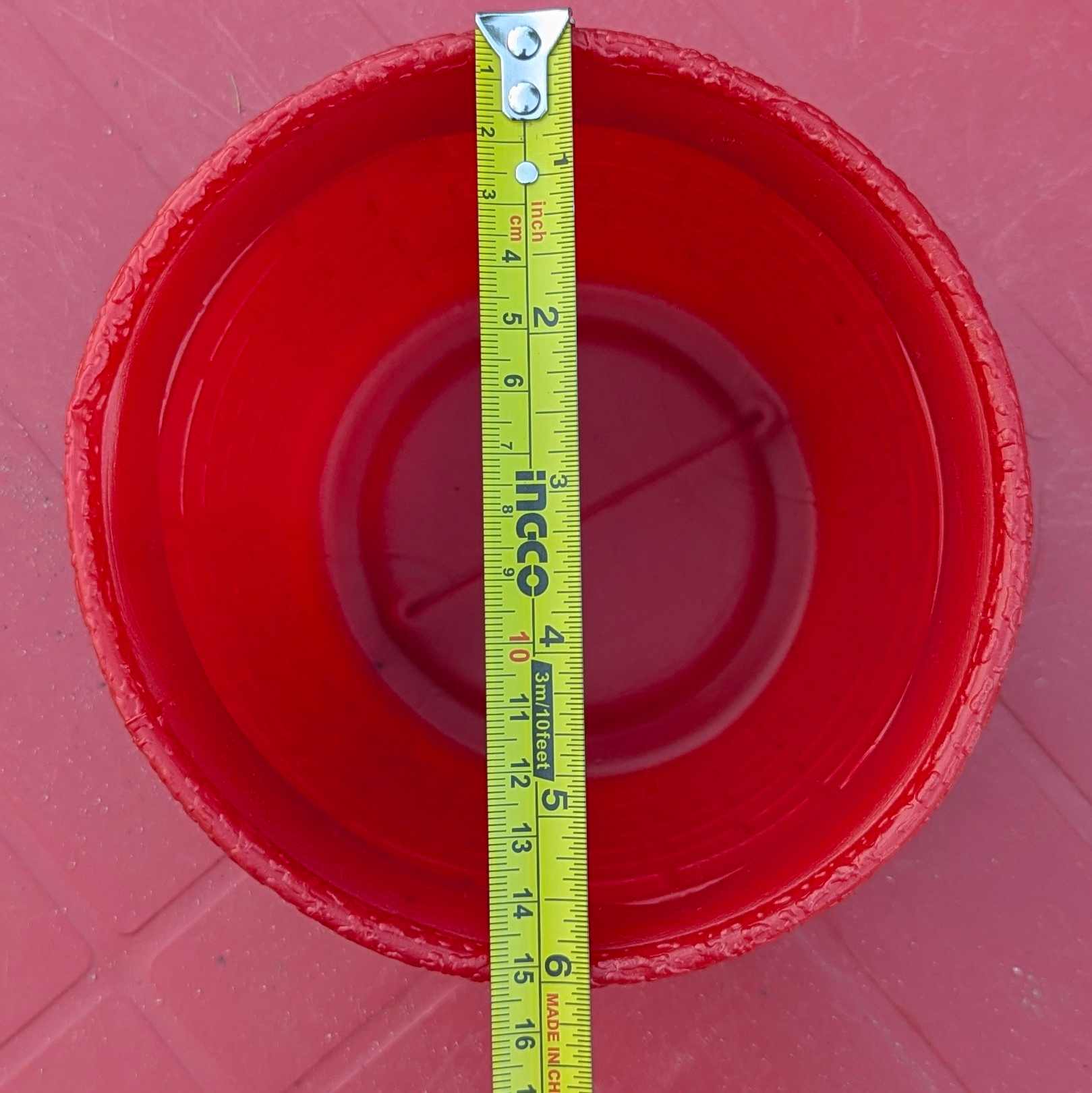 6 inch unbreakable Colorful pot's