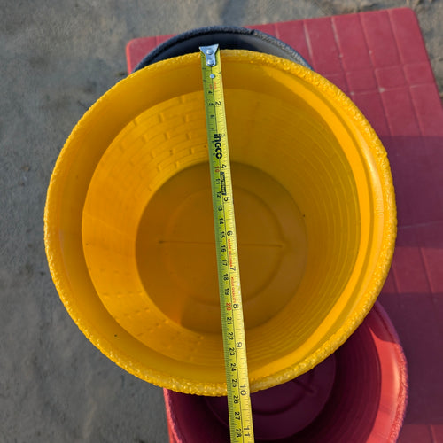 10 inch unbreakable Colorful pot's